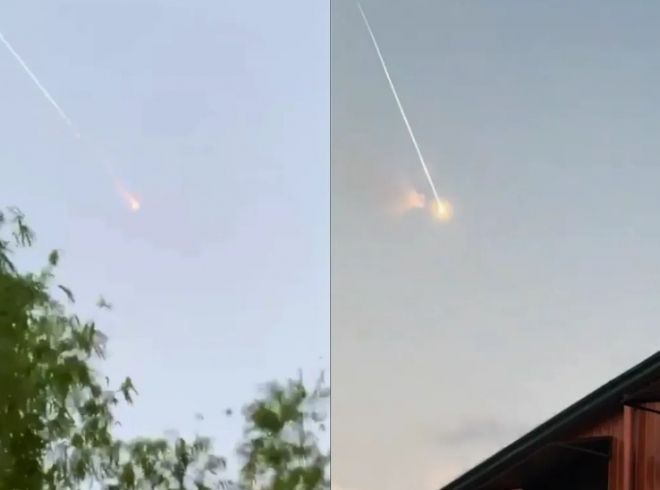 지난 4일 저녁 6시 30분쯤 필리핀 팔라완주(州) 인근으로 마을 주민들은 하늘에서 굉음을 내며 추락하는 불덩어리를 발견했다. 필리핀 당국은 불덩어리의 정체가 중국이 쏘아 올린 로켓의 잔해라고 주장했다. 인스타그램 영상 캡처