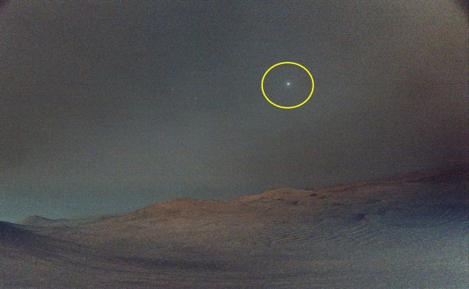 지난 3월 1일 퍼서비어런스가 촬영한 화성의 달 ‘데이모스’(Deimos). NASA/JPL-Caltech