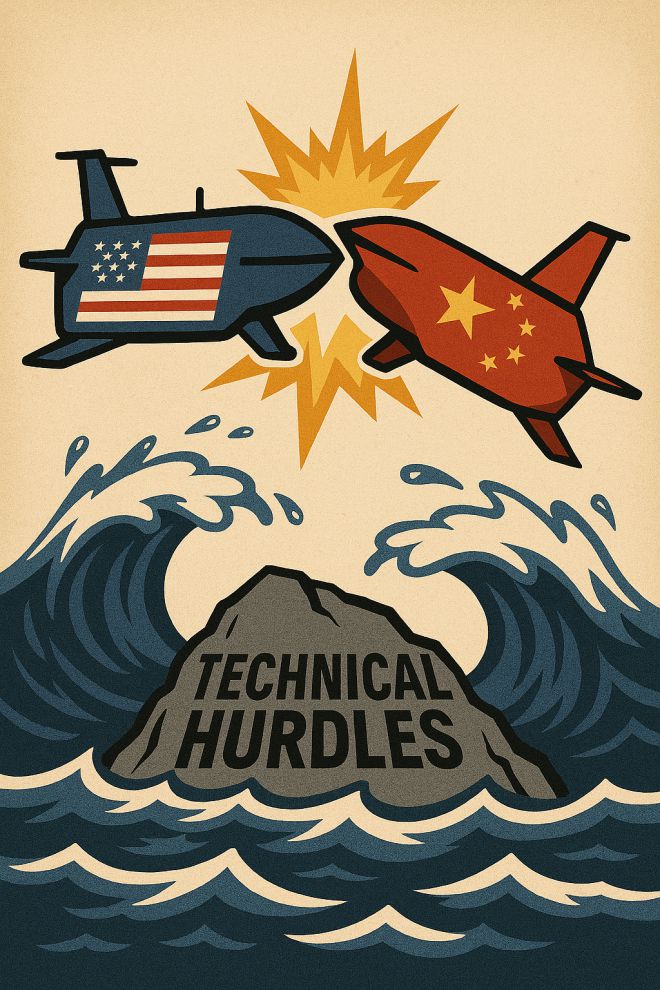 미중 해상 드론 경쟁 이미지. 코파일럿