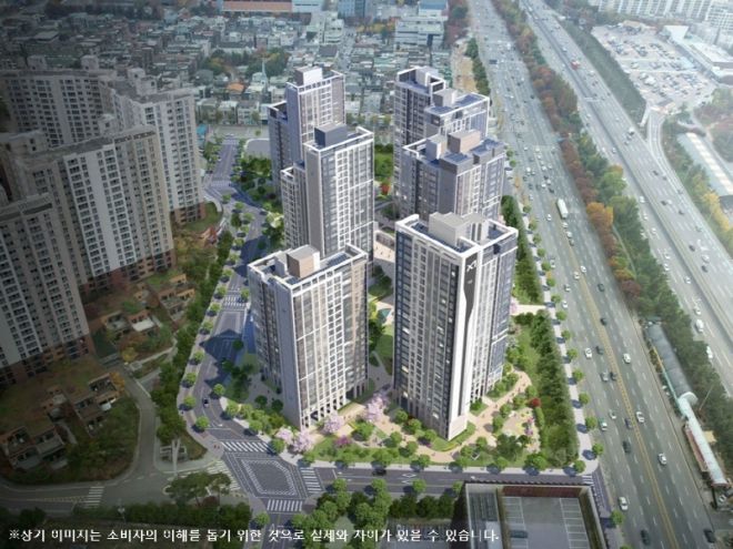 <수지자이 에디시온 조감도>