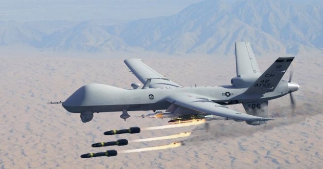 주한미군이 ‘암살 드론’으로 불리는 MQ-9(리퍼) 다목적 무인기를 군산 공군기지에 상시 배치했다고 공식 확인했다. 자료사진