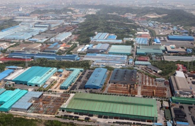 경북 포항 철강공단. 포항시 제공