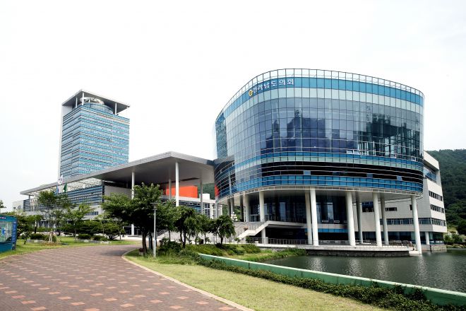 전라남도의회 전경.