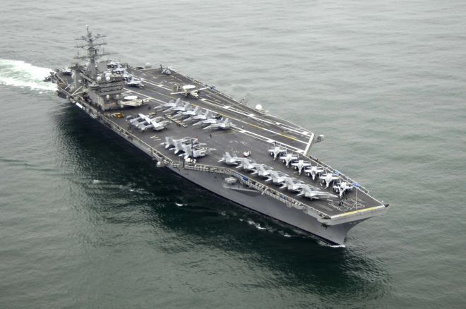 미 해군 항공모함 USS 니미츠(CVN 68) 자료사진. 미 해군 제공