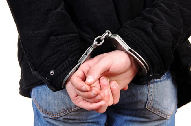 수갑 관련 이미지. 기사와 직접적인 관련 없음. 아이클릭아트