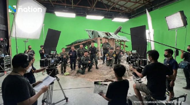 태국군의 주장이 거짓이라며 AI 조작설을 제기한 캄보디아 측의 사진