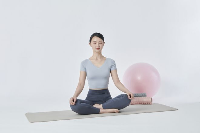 명상 자료 이미지. 아이클릭아트