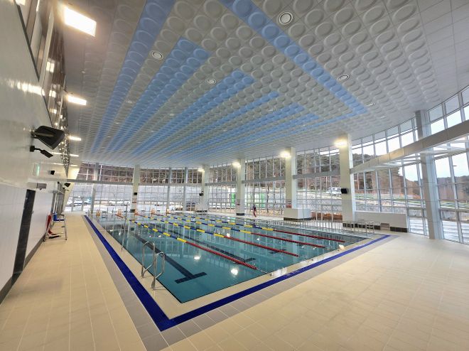 강원 양구 스포츠타운 시설 중 하나인 국민체육센터 수영장. 양구군 제공