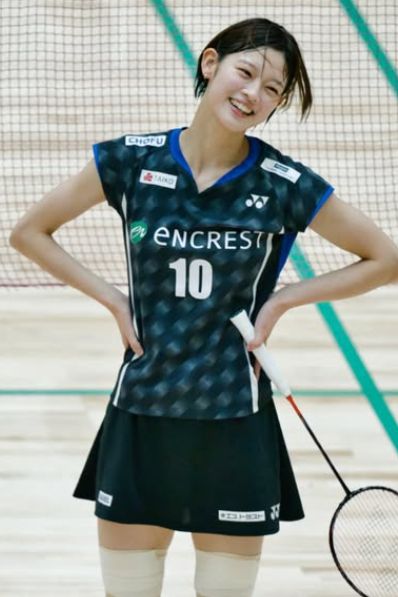 일본 배드민턴 선수 타쿠치 마야(20) 페이스북 캡처
