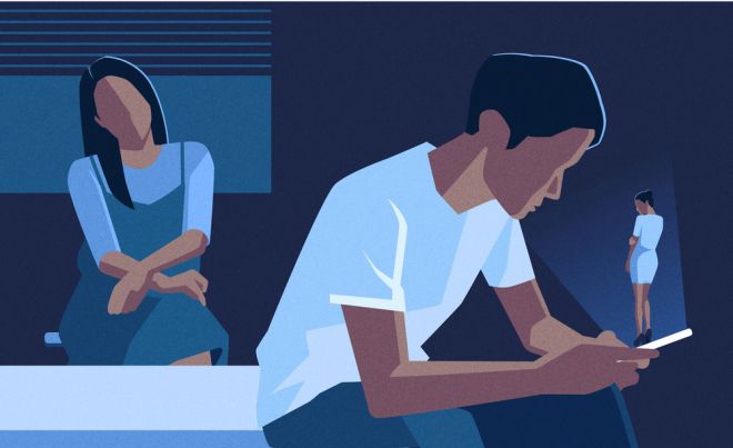 불륜 자료 이미지. 아이클릭아트