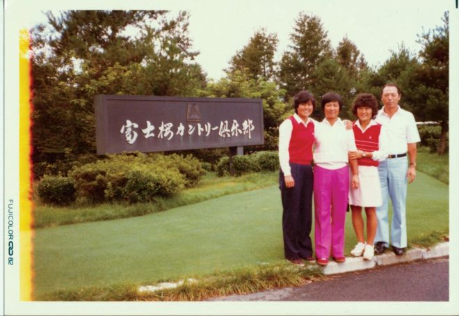 일본여자프로골프투어 진출 초기 KLPGA투어 1세대 선수였던 강춘자(왼쪽부터), 구옥희, 한명현. KLPGA 제공