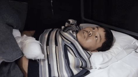 볼로디미르 젤렌스키 우크라이나 대통령이 2025년 1월 12일(현지시간) 자신의 소셜미디어(SNS) 계정을 통해 공개한 북한군 영상 중 일부. 젤렌스키 엑스(X·옛 트위터) 캡처