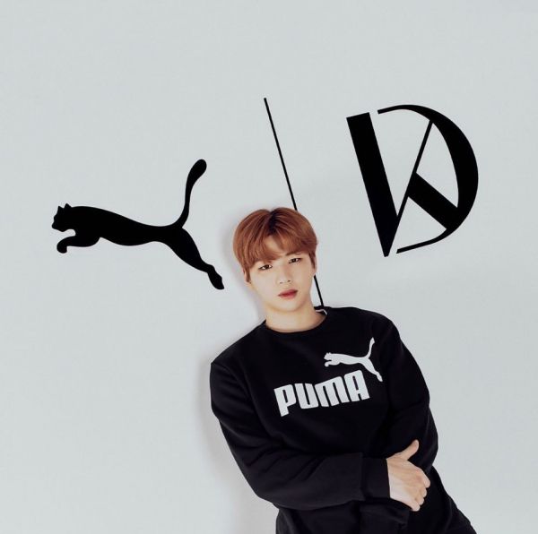 푸마 앰버서더 강다니엘/사진출처='푸마 코리아' 인스타그램