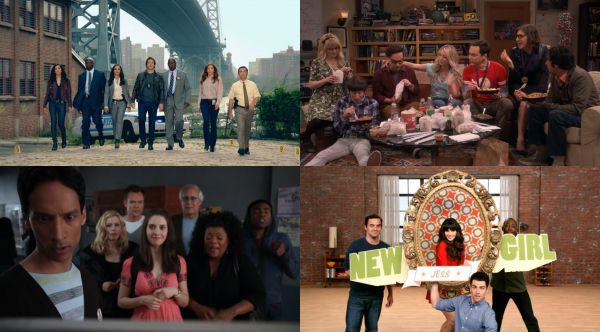 '브루클린 나인-나인', '뉴 걸', '빅뱅이론', '커뮤니티' 오프닝 이미지