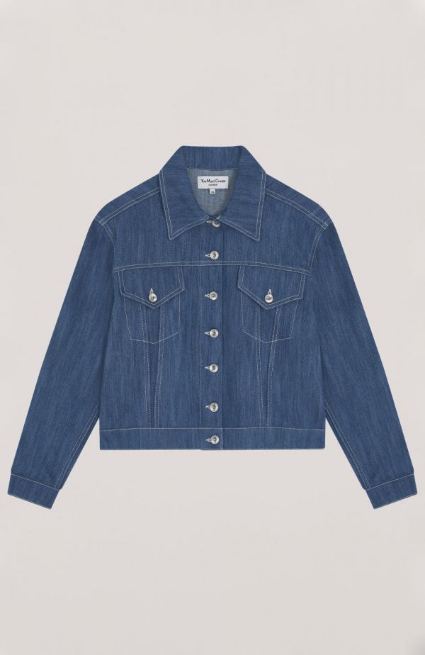 Lizzy Jacket (Indigo Bleach)/사진출처='YMC' 홈페이지