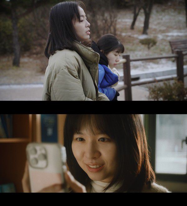 사진 = 위쪽부터 '매달리기','마이디어' 메인스틸/ 서울독립영화제 제공