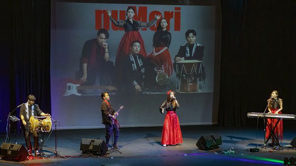 '일렉트로 국악 밴드' 누모리, 유럽 페스티벌서 국악 선보여 / 사진 = 전통공연예술진흥재단 제공