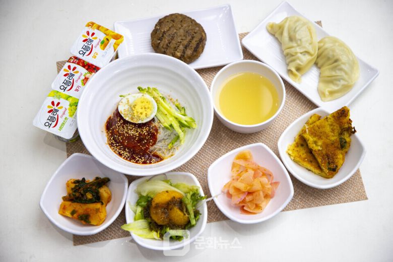 호반그룹이 맛집 브랜드 데이에 선보인 삼원가든의 한상차림 모습 / 사진제공=호반그룹