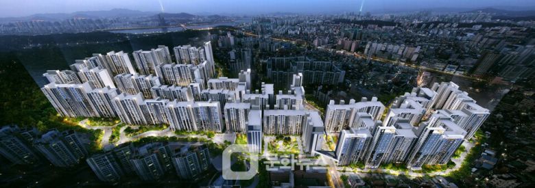 포스코이앤씨 제안한 이수 극동 · 우성 2,3단지 조감도 / 사진제공=포스코이앤씨