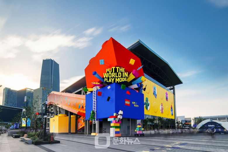 레고그룹, 중국 상하이 월드 플레이 데이 기념 행사 랜더링 이미지 / 사진제공=레고그룹