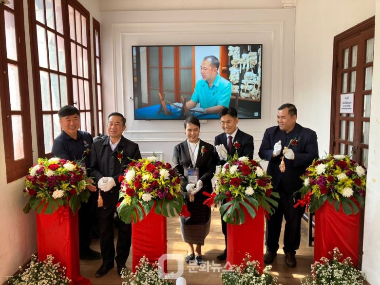 2024년 12월 루앙프라방왕실박물관 라오스 바이란 해설 영상 콘텐츠 개발 / 사진제공=국립아시아문화전당