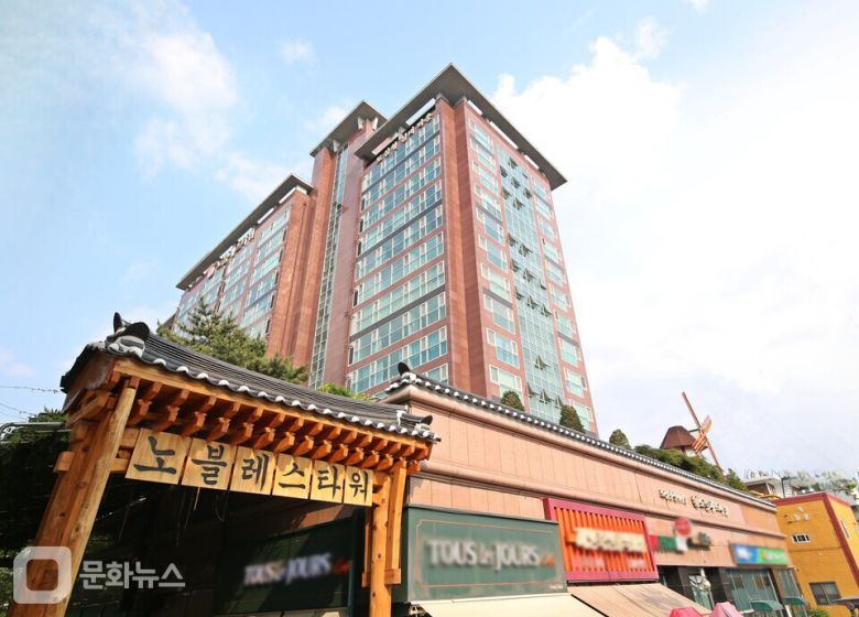 서울시 성북구 종암동 소재 도심형 실버타운 노블레스타워 전경 / 사진제공=노블레스타워