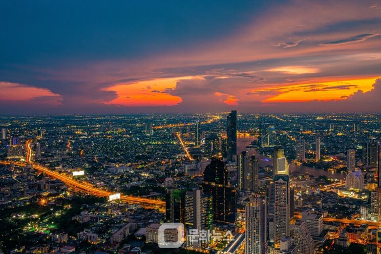 방콕 야경 전경 / 사진제공=여행이지