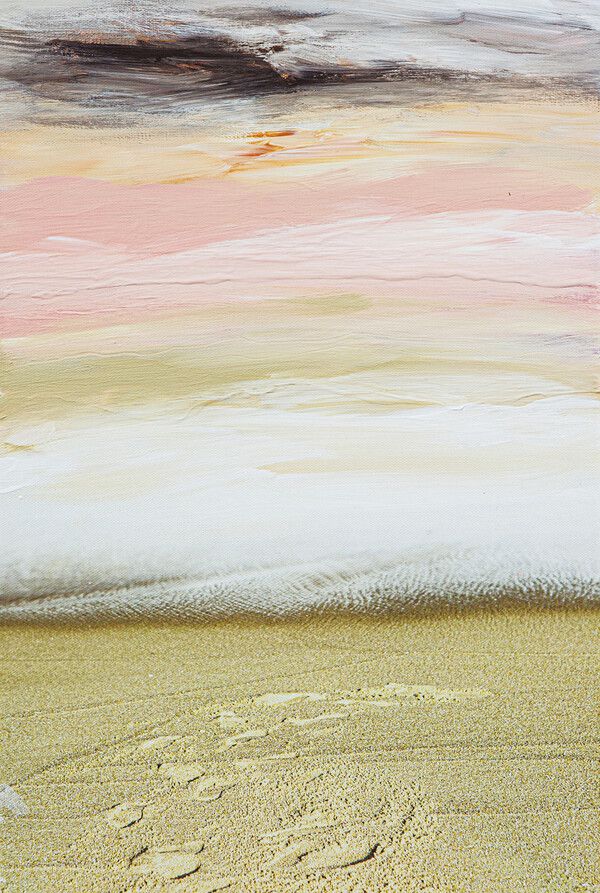 창남 파도 바다 연작.