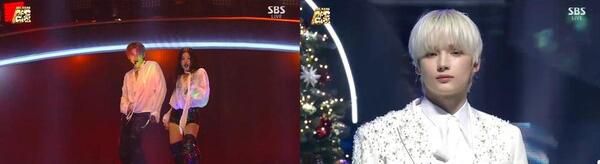 투모로우바이투게더, 신들의 레이싱 질주…가요대전 피날레 찢었다 / 사진=‘2025 SBS 가요대전’ 방송 화면 캡처