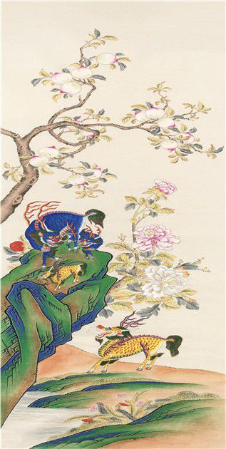 이 대통령이 시진핑 주석에게 선물한 기린도