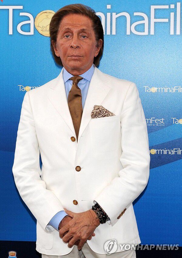 이탈리아 패션디자이너 발렌티노 가라바니. /연합뉴스