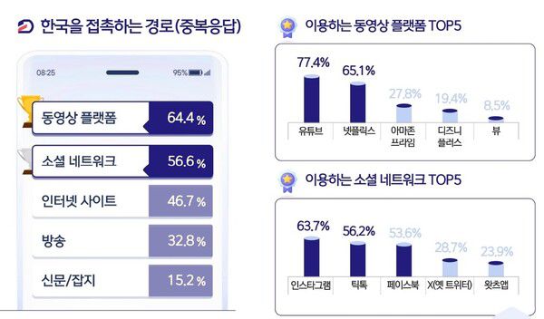 '2025년도 대한민국 국가이미지' 조사./문화체육관광부 제공