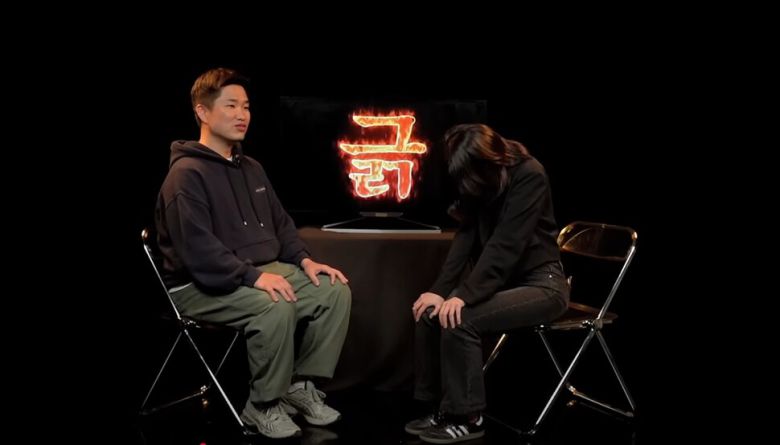 원소윤(오른쪽)은 ‘피식대학’ 유튜브 채널 콘텐츠 ‘긁’에서 수백만 조회수를 기록하며 대중에 존재감을 알렸다. 피식대학 유튜브 채널 갈무리