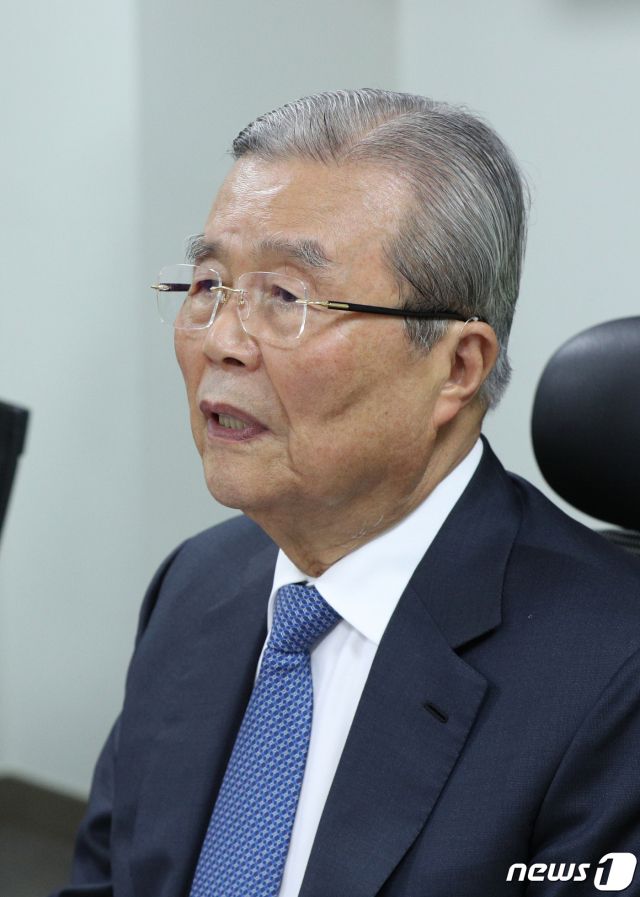 김종인 미래통합당 비상대책위원장이 4일 오전 서울 여의도 국회 의원회관에서 열린 위력에 의한 성범죄 근절을 위한 간담회에서 인사말을 하고 있다. /사진=뉴스1