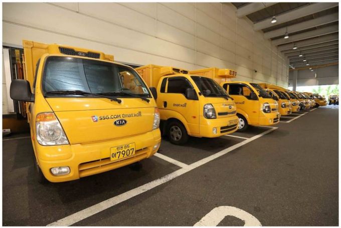 SSG닷컴 배송차 / 사진제공=신세계그룹 블로그