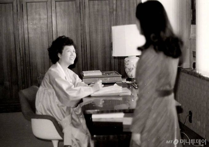 육영수 여사./사진=뉴스1