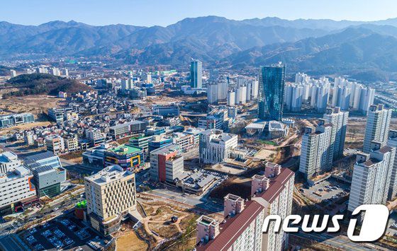 강원 원주 혁신도시 전경. / 사진제공=뉴스1