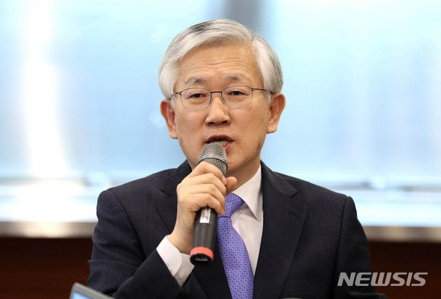 【서울=뉴시스】박진희 기자 = 남관표 주일대사. 2018.10.11.     pak7130@newsis.com