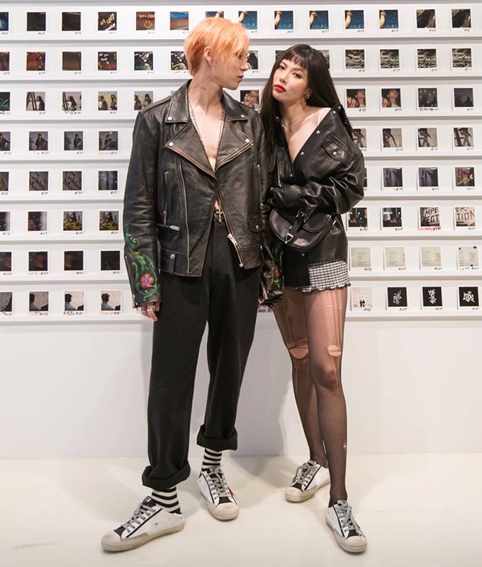 가수 던, 현아 커플/사진제공=골든구스(GOLDEN GOOSE)