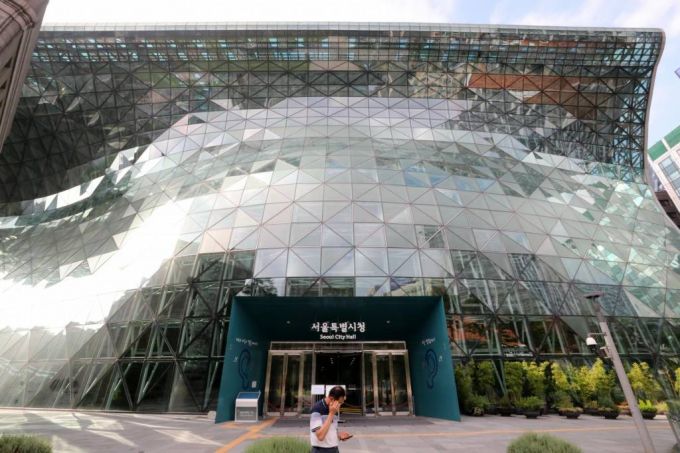 서울 중구 서울시청사 정문 / 사진=뉴시스