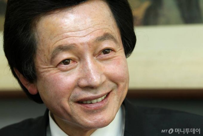 2012.01.17 허경영 총재 인터뷰 / 사진=이동훈 기자