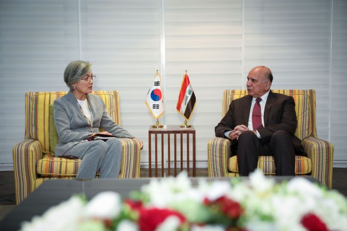 한-이라크 외교장관회담/사진제공=외교부