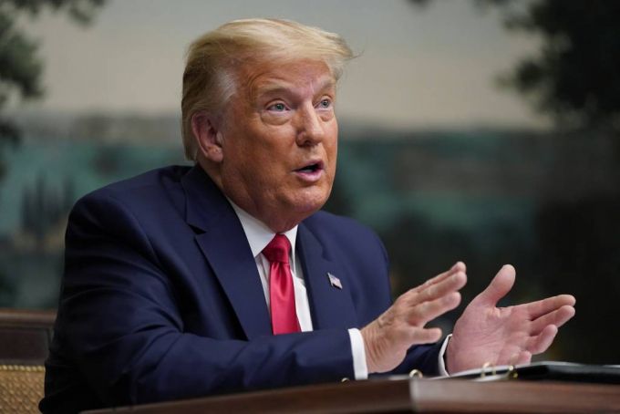 도널드 트럼프 대통령. /AP=뉴시스