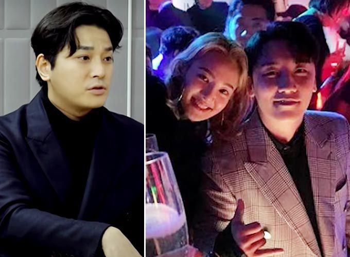 클럽 '버닝썬' 제보자 김상교씨, 2018년 11월 행사 당시 그룹 소녀시대 효연과 그룹 빅뱅 출신 승리가 함께 찍은 사진./사진=유튜브 채널 '가로세로연구소' 영상 캡처