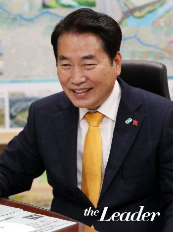 백군기 용인시장/사진=머니투데이 김휘선 기자