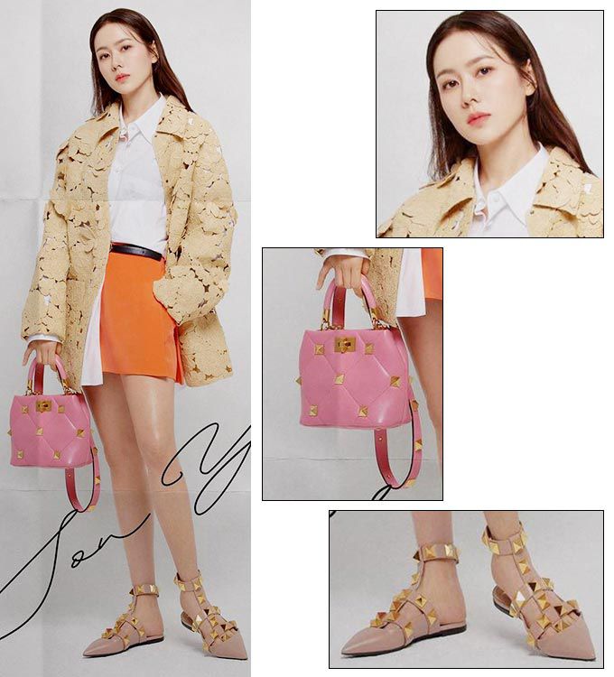 배우 손예진, 발렌티노 2021 S/S 컬렉션/사진=발렌티노(Valentino)