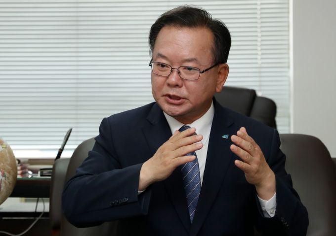 김부겸 전 행정안전부 장관 /사진=김휘선 기자 hwijpg@