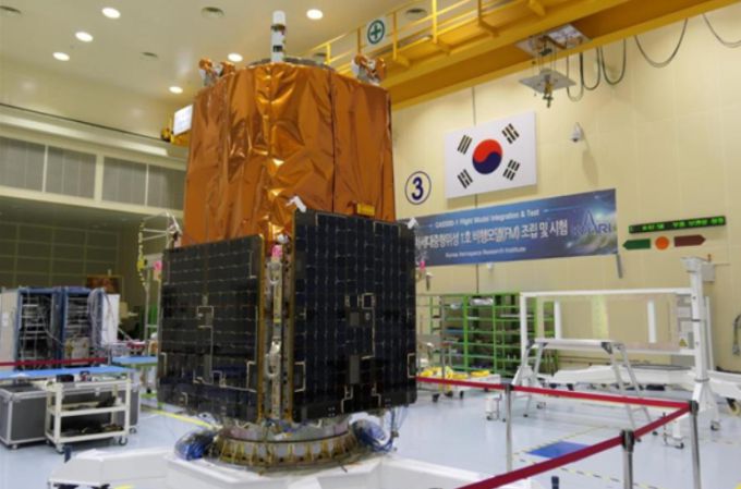 차세대 중형위성 1호. /사진=한국항공우주연구원