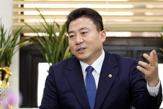 ▲조상호 서울시의회 더불어민주당 대표의원/사진=머니투데이 이기범 기자