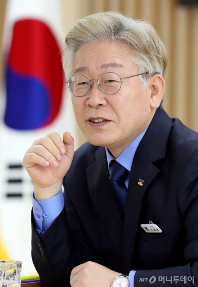 이재명 경기도지사 /사진=수원(경기)=이기범 기자 leekb@